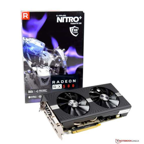 Видеокарта Sapphire AMD Radeon RX 580 NITRO+ 